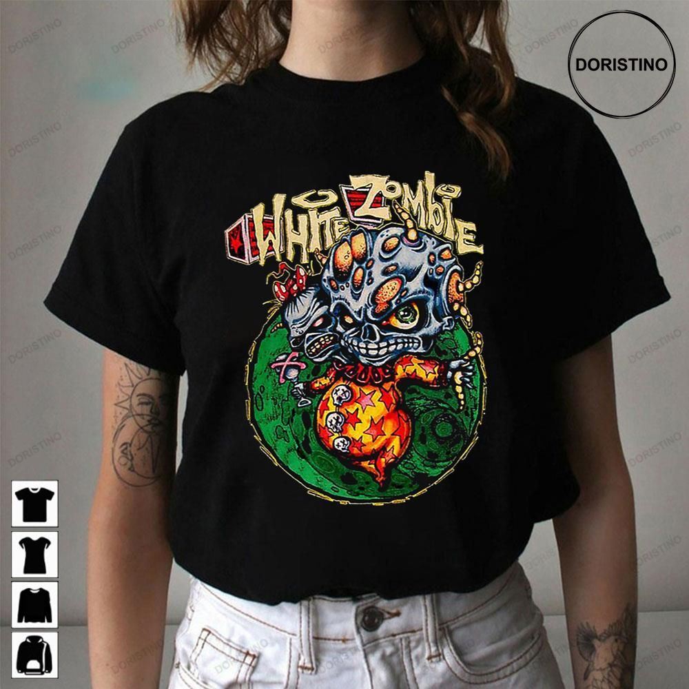 Art White Zombie Awesome Shirts